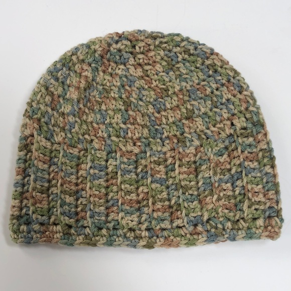 Ladies winter beanie hat handmade crochet - Picture 3 of 7